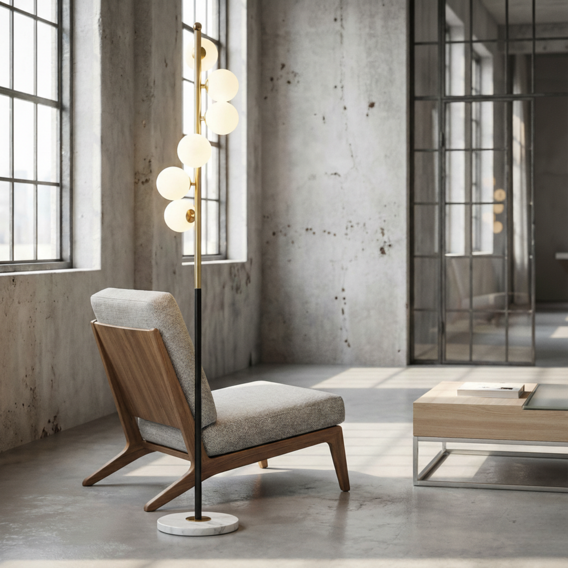 Lampadaire Velora vue détail | Luxarmonie