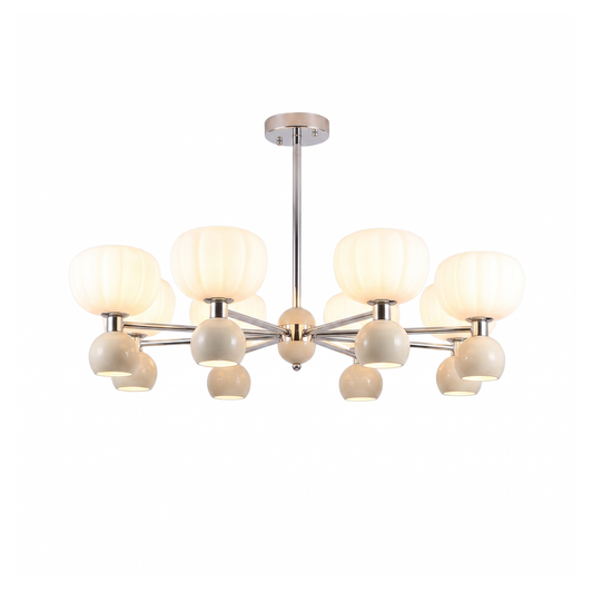 Contemporary ceiling light pure forms serene ambiance – Jardin - Lumière