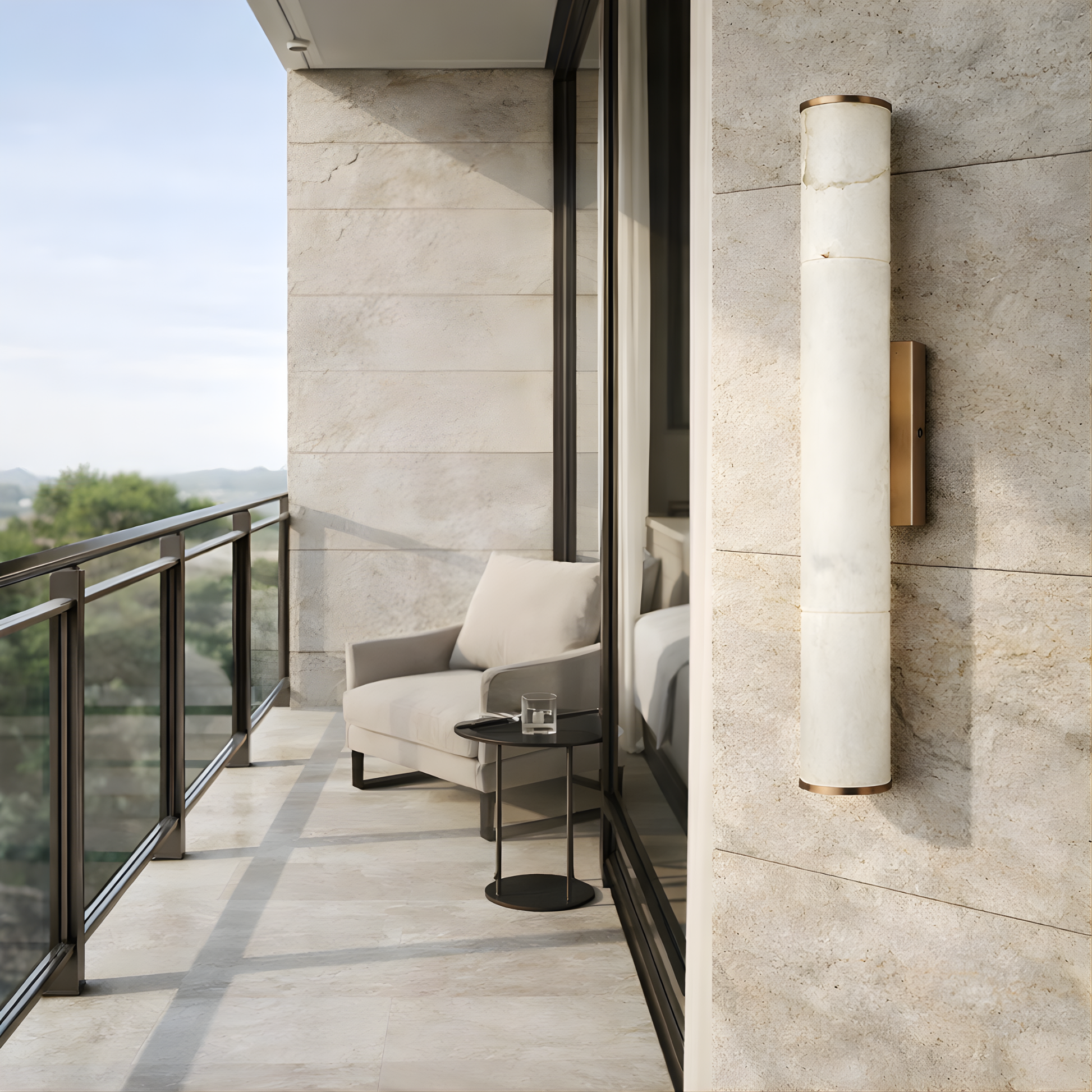 Applique murale Marmoriaz vue ambiance | Luxarmonie