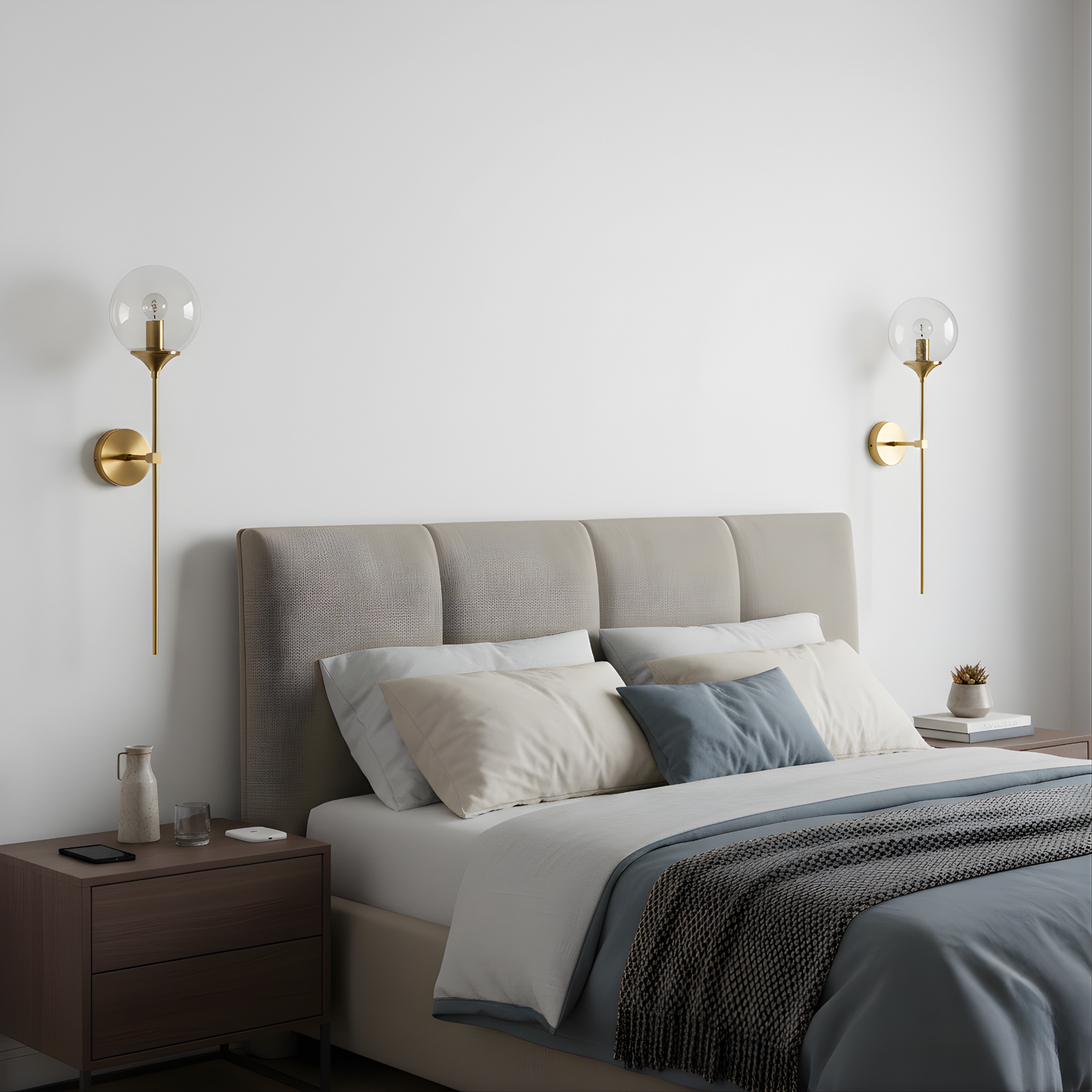 Applique Murale Ajustable Globe Verre Raffiné – Auréa