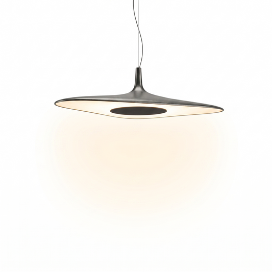 Suspension Résine Asymétrique Charme Brut Style Wabi Sabi – Sabi - Lumière