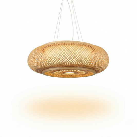 Suspension Bambou Design pour Intérieur – Bohalys - Lumière