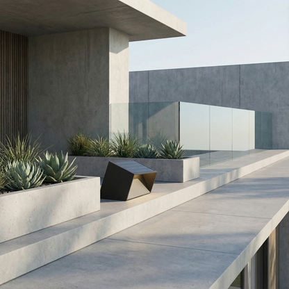 Luminaria de exterior Soléclat vista ambiental | Luxarmonie