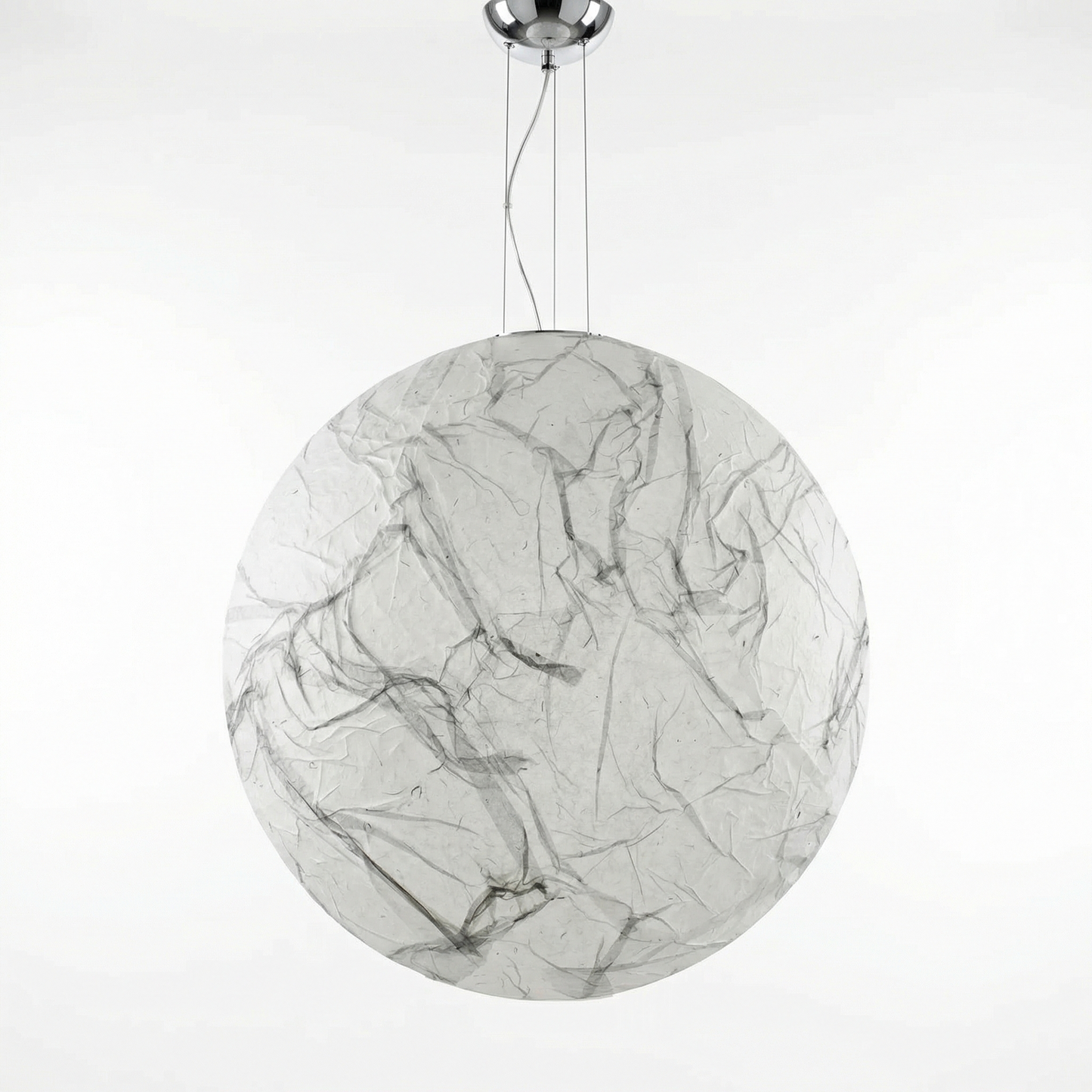 Suspensie LED din metal alb pentru camera copilului – Lunaris