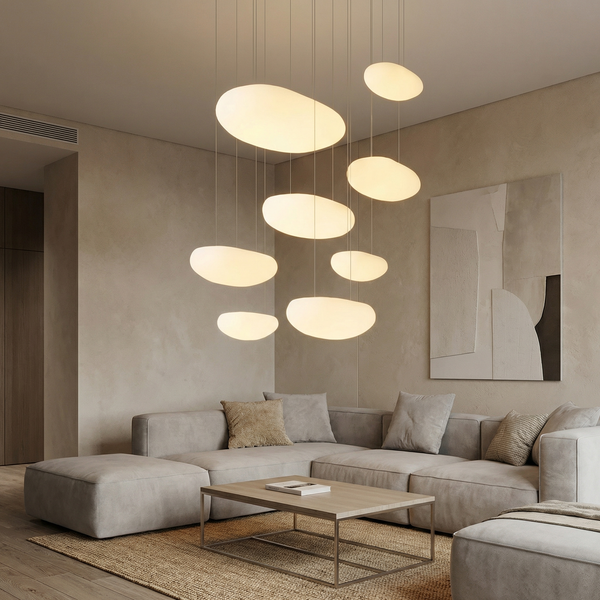 Suspension Luminaire Moderne à Formes Douces –  Lumys