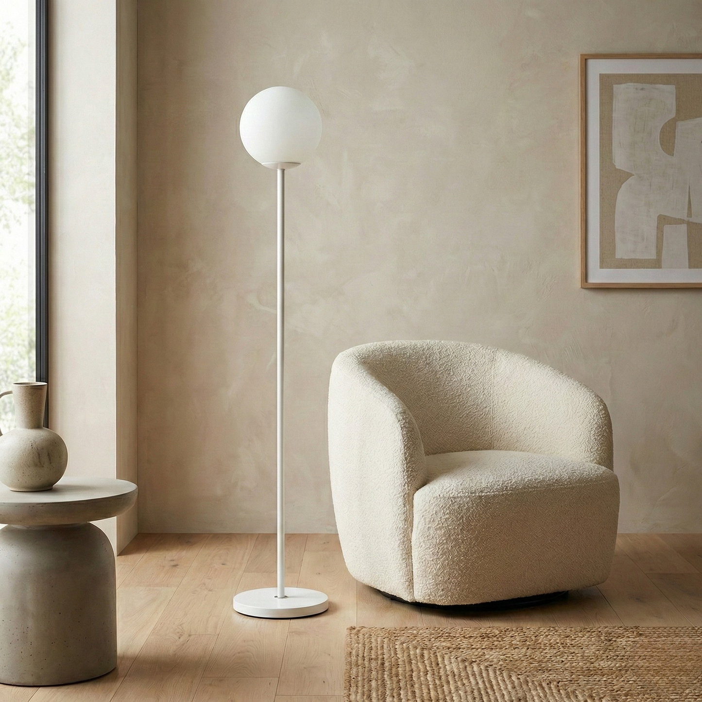 Lampadaire Elara vue ambiance | Luxarmonie