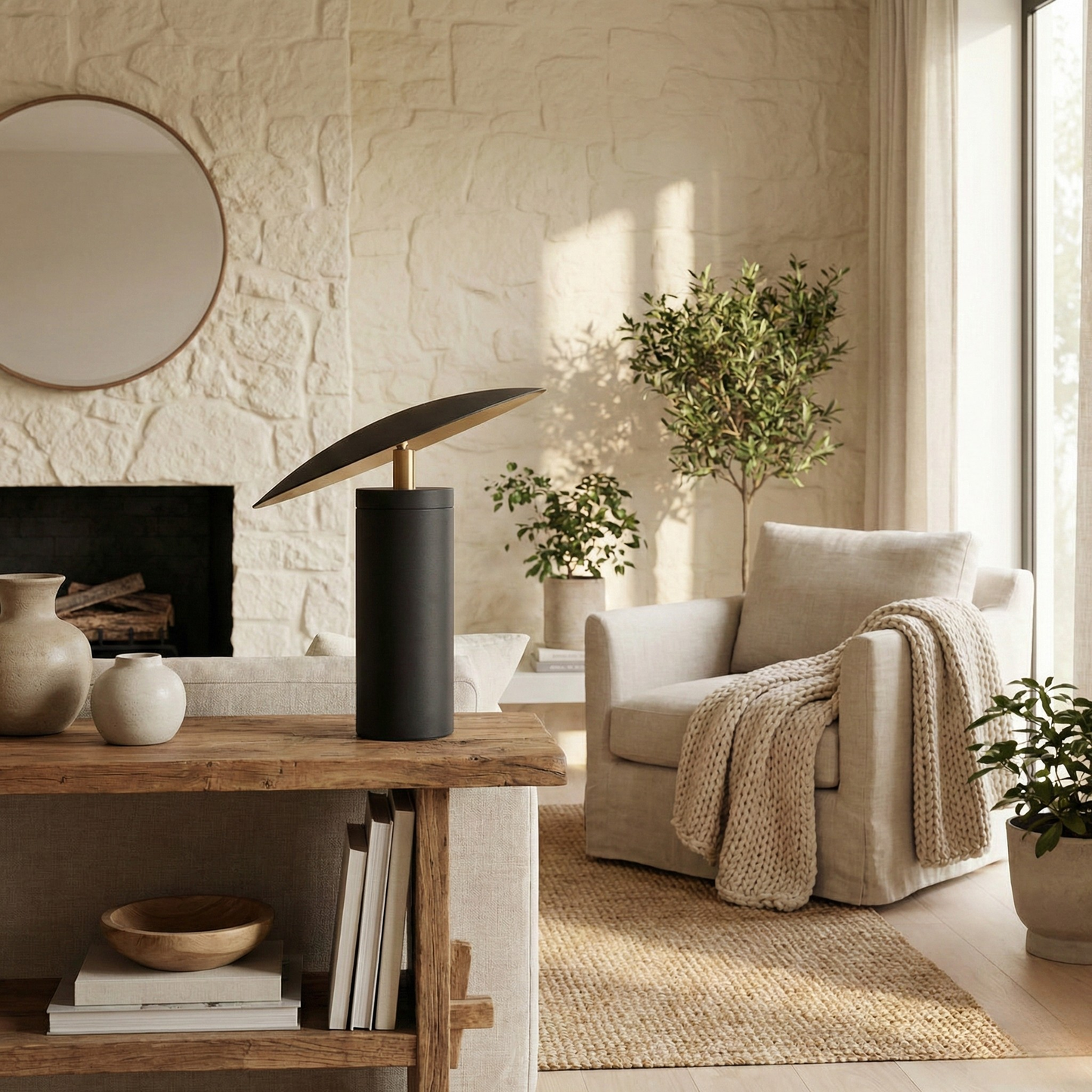 Lampe à poser Skanör vue détail | Luxarmonie