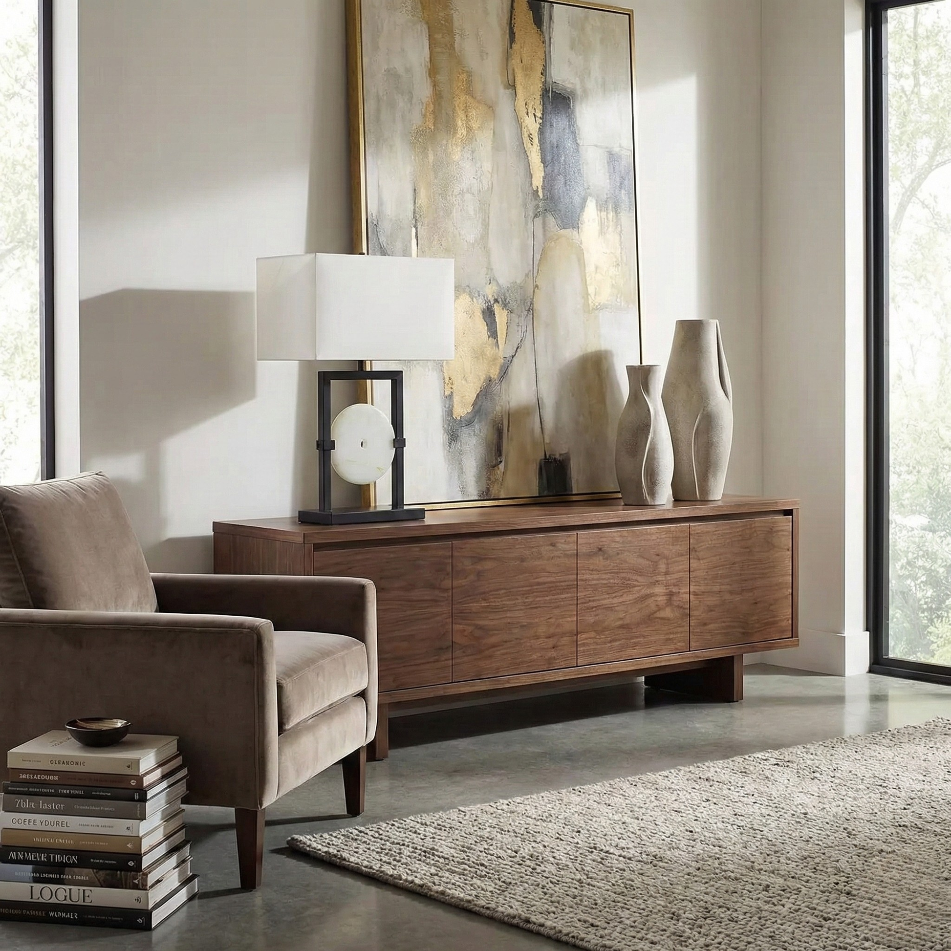 Lampe à poser Spectra vue détail | Luxarmonie