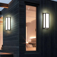 Applique Murale Fixe Façade Élégant Forme Rectangulaire – Orelia