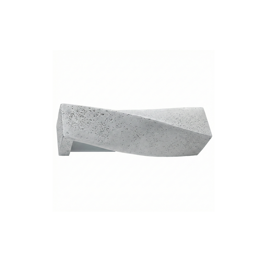 Industrial design gray concrete wall light – Caldria model