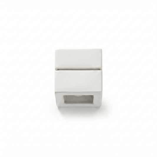 Modern white ceramic wall light – Ceradys model