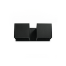 Applique murale aluminium noir moderne – Modèle Noctarys