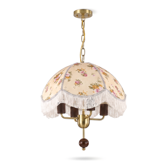 Suspension Abat-Jour en Tissu – Celestia