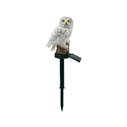 Owl Shaped Outdoor Solar Lamp – Owlenza