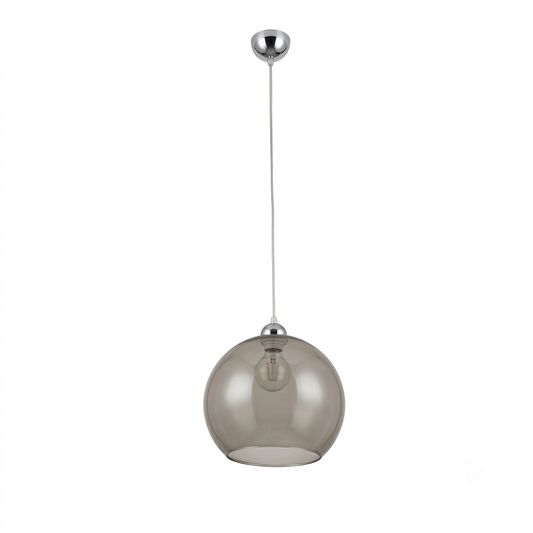 Design-Hängeleuchte aus Graphitglas – Arcanor