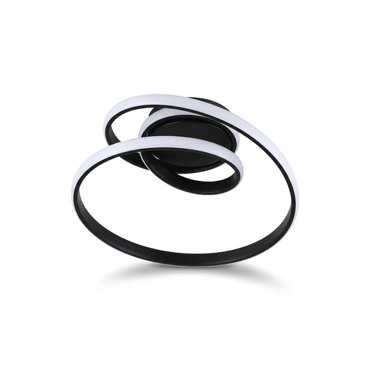 Plafonnier LED en Aluminium pour Chambre et Salon – Spiréclat