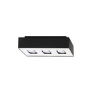 Minimalist Black 3-Spot Ceiling Light – Erynos
