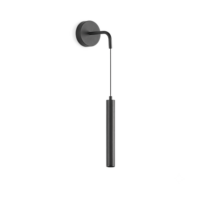 Applique murale moderne en métal noir pour chambre – Novalum