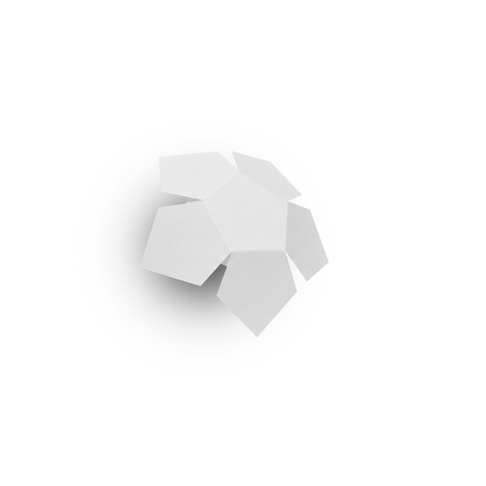 Modern white steel wall light for living room – Elenora
