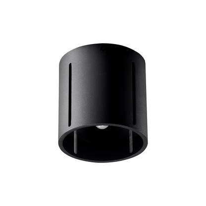 Plafón cilíndrico negro moderno – Naryon