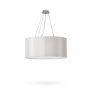 Minimalistisk hvid loftlampe til stue – Arvelio