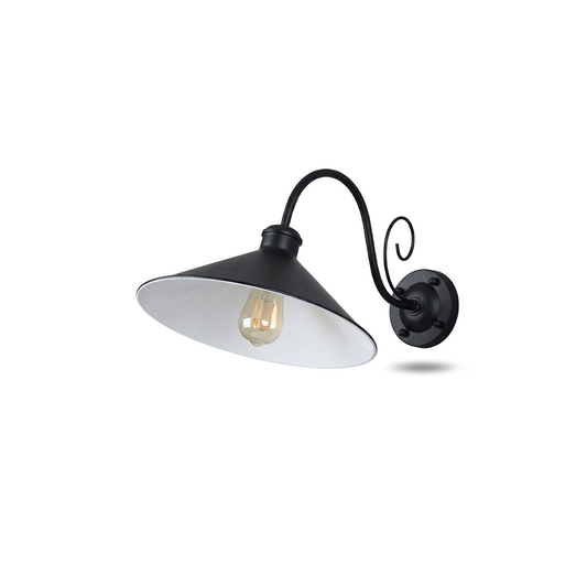 Vintage metal wall light for exterior – Alessiance