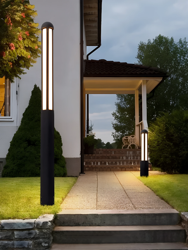 Wasserdichte LED-Außenstehlampe aus Aluminium – Arcluminis
