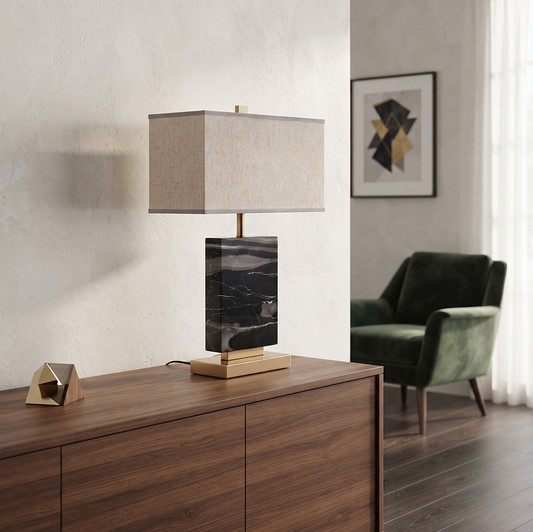 Lâmpada de Mesa Sofisticada para Interiores Elegantes - Renessia