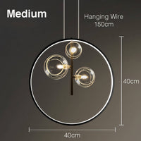 Suspension Polyvalent Finition Métallique Durable – Cléora