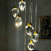 Lustre Cristal Éclat Somptueux Design Contemporain – Oris